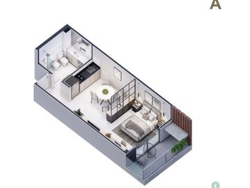 VENTA DEPTO NVA CBA RONDEAU AL 300!