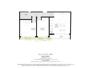 Departamento de dos ambientes en venta.   Morón