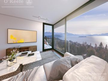 Departamento en venta 2 ambientes con vista al lago, San Carlos De Bariloche