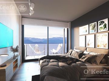 Departamento en venta 2 ambientes con vista al lago, San Carlos De Bariloche