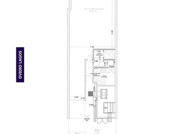 Venta Departamento  dos dormitorios Rosario