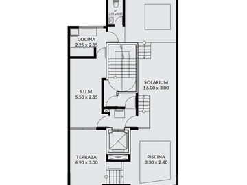 Departamento en construcción de un dormitorio Barrio Candioti Sur