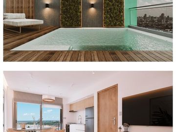 Departamento en construcción de un dormitorio Barrio Candioti Sur