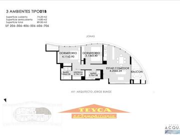 Departamento en venta en pozo