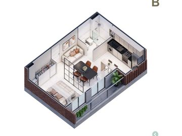VENTA| DEPARTAMENTO 1 DORM. EN NUEVA CÓRDOBA en el edificio MAPA 06