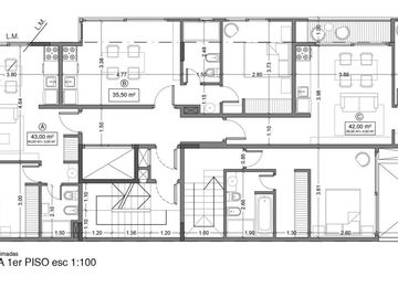 Departamento de tres ambientes en Venta en el Centro de Wilde