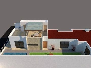 Casa con  alberca de un nivel en venta en Tequesquitengo, Jojutla