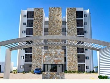 Departamento en venta frente al mar, Telchac Puerto