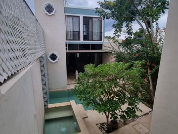 Casa en renta amueblada en el Centro de Mérida