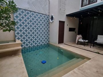 Casa en renta amueblada en el Centro de Mérida