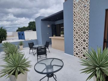 Casa en renta amueblada en el Centro de Mérida