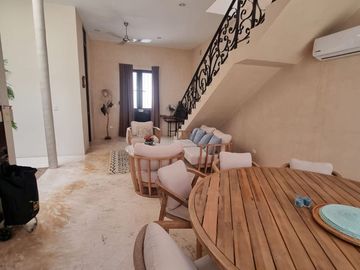 Casa en renta amueblada en el Centro de Mérida