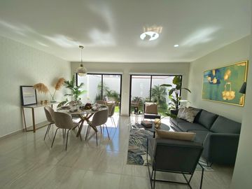 Casa en  pre-venta,3 habitaciones y casa club con alberca en Angelopolis