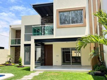 CASA EN VENTA EN CUERNAVACA, EN LOMAS DE VISTA HERMOSA, PARA ESTRENAR, CON HABITACIÓN EN PLANTA BAJA