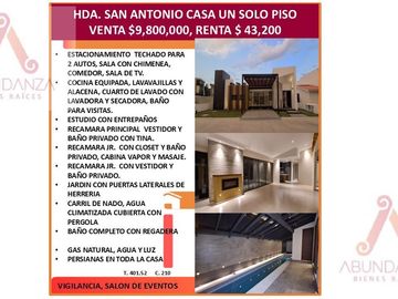 CASA DE UN SOLO PISO VENTA METEPEC PRIVADA