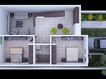 Casa en venta | HABITARE RESIDENCIAL Modelo-Sol A|LAS AMERICAS |ENTREGA MAR 25 |