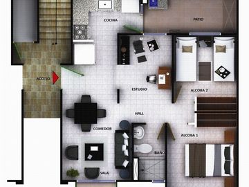 Vendo Apartamento En Altos De Santa Elena
