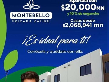 VENTA DE CASAS EN LA PRESA [ ZAFIRO MONTEBELLO