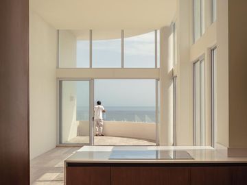 Departamento de 3 recámaras frente al mar Telchac Puerto, Mérida