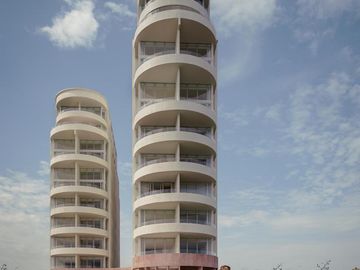 Departamento de 3 recámaras frente al mar Telchac Puerto, Mérida