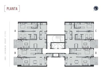 Departamento de 2 ambientes en venta en Las Cañitas