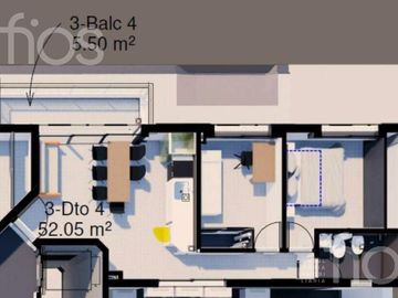 VENTA DEPARTAMENTO A ESTRENAR DE 2 DORMITORIOS CON BALCÓN Y AMENITIES EN LUIS AGOTE