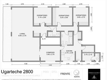 DEPARTAMENTO EN VENTA  PALERMO 4 AMBIENTES - DEP. - SEGURIDAD - COCHERA