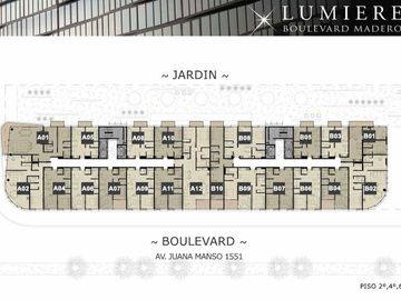 OPORTUNIDAD-LUMIERE BOULEVARD-2AMB EN SUITE 62M2 ESCRITORIO COCHERA