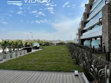Venta departamento 3 ambientes con jardín en Nordelta