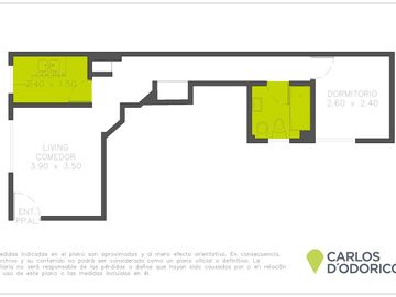 Departamento en Recoleta