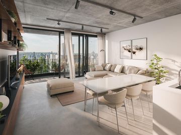 Departamento venta -1 dormitorios  - 46mts 2 totales - La Plata-pozo-emprendimiento.
