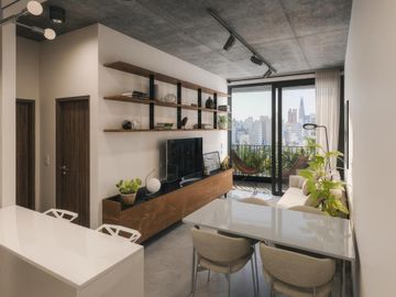 Departamento venta -1 dormitorios  - 46mts 2 totales - La Plata-pozo-emprendimiento.