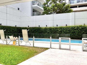 VENTA ESPECTACULAR TRES AMBIENTES  COCHERA FULL AMENITIES EDIFICIO LIN CALEL VILLA URQUIZA