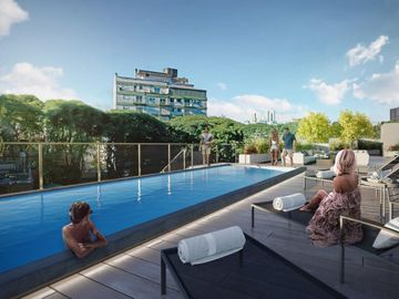 Departamento en  venta 2 ambiente  Capital Federal Palermo a estrenar