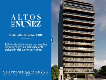 Departamento  en Venta ubicado en Núñez, Capital Federal, Buenos Aires