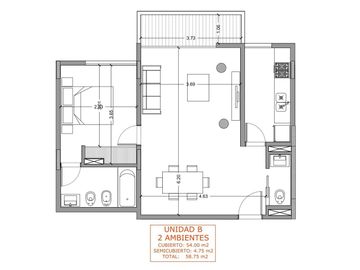Departamento - S.Martin(Ctro)