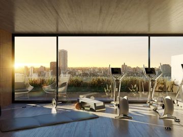 Black Newbery - Las Cañitas - Edificio Full amenities - 2 ambientes