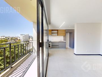 Venta, departamento a estrenar de 2 amb con cochera, zona chauvin.