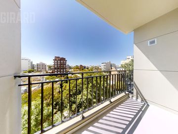 Venta, departamento a estrenar de 2 amb con cochera, zona chauvin.