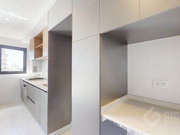Venta, departamento a estrenar de 2 amb con cochera, zona chauvin.