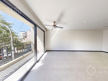 Venta, departamento a estrenar de 2 amb con cochera, zona chauvin.