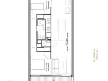 Departamento en  Palermo Soho