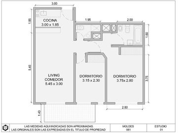 Departamento en venta Belgrano 3 ambientes a estrenar