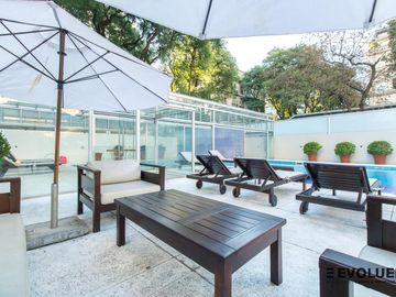 Departamento con  vistas Panorámicas y 3 cocheras en Torre Camps, Palermo