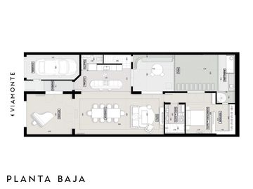 Casa de revista con 4 dormitorios más cochera, patio y terraza