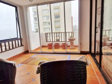 VENDE  depto 3D, con vista, en Reñaca Norte, Viña del Mar!