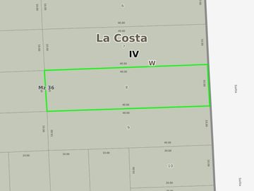 terreno en venta - 400mts2 - San Bernardo Del Tuyu