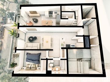 2 ambientes en venta Altos de Maza Boedo