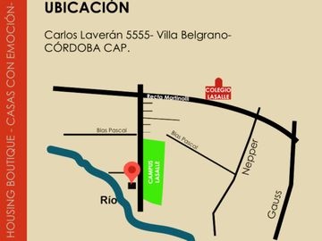 Vendo Casa en Housing Privado, Barrio Villa Belgrano