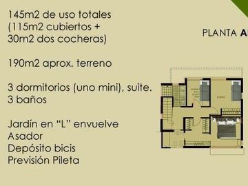 Vendo Casa en Housing Privado, Barrio Villa Belgrano